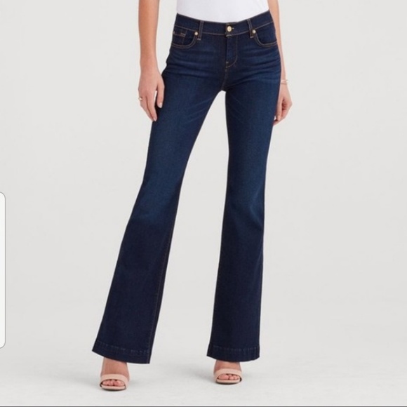 7 For All Mankind Denim - Dk. Rinse 7 for all mankind Dojo Jeans Sz. 30